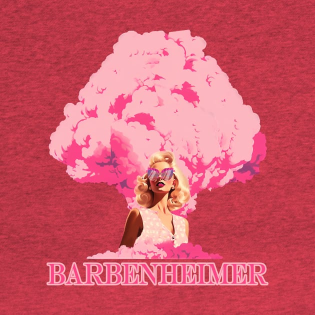 Barbie x Oppenheimer 2023  BARBENHEIMER by Frami Blair